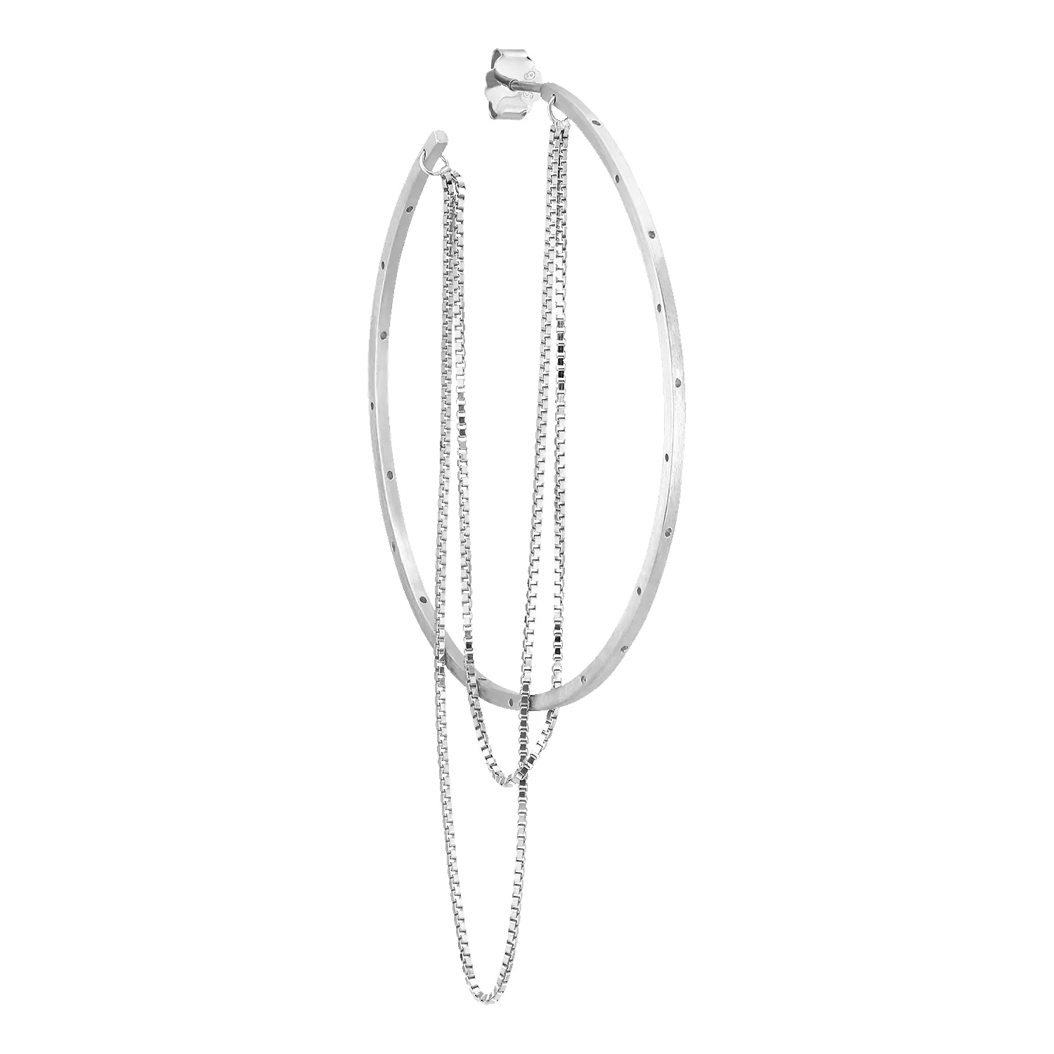 Big Orbis Chain Hoop sold by Jane Koenig