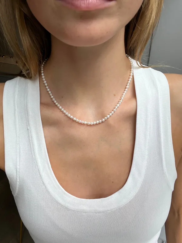 Freshwater pearl necklace sold by Jane Koenig