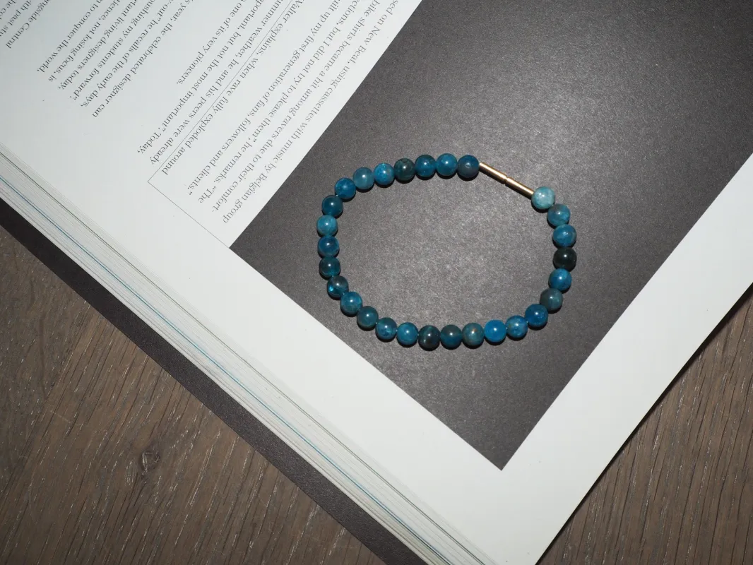 Blue Apatite Bracelet sold by Jane Koenig