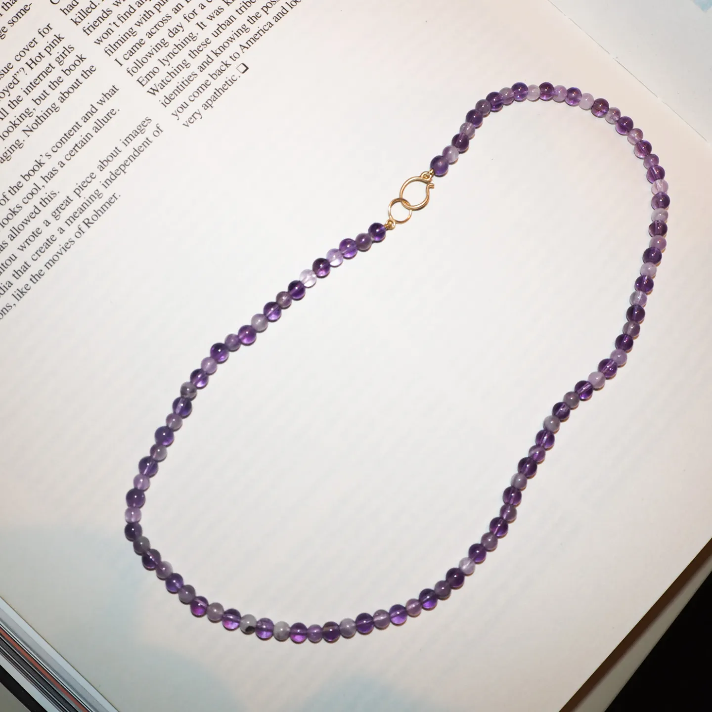Amethyst Necklace sold by Jane Koenig product image thumbnail 2