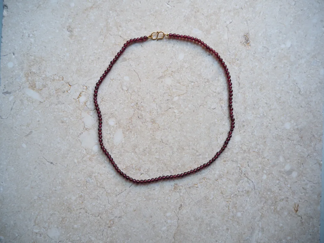 Garnet Necklace sold by Jane Koenig