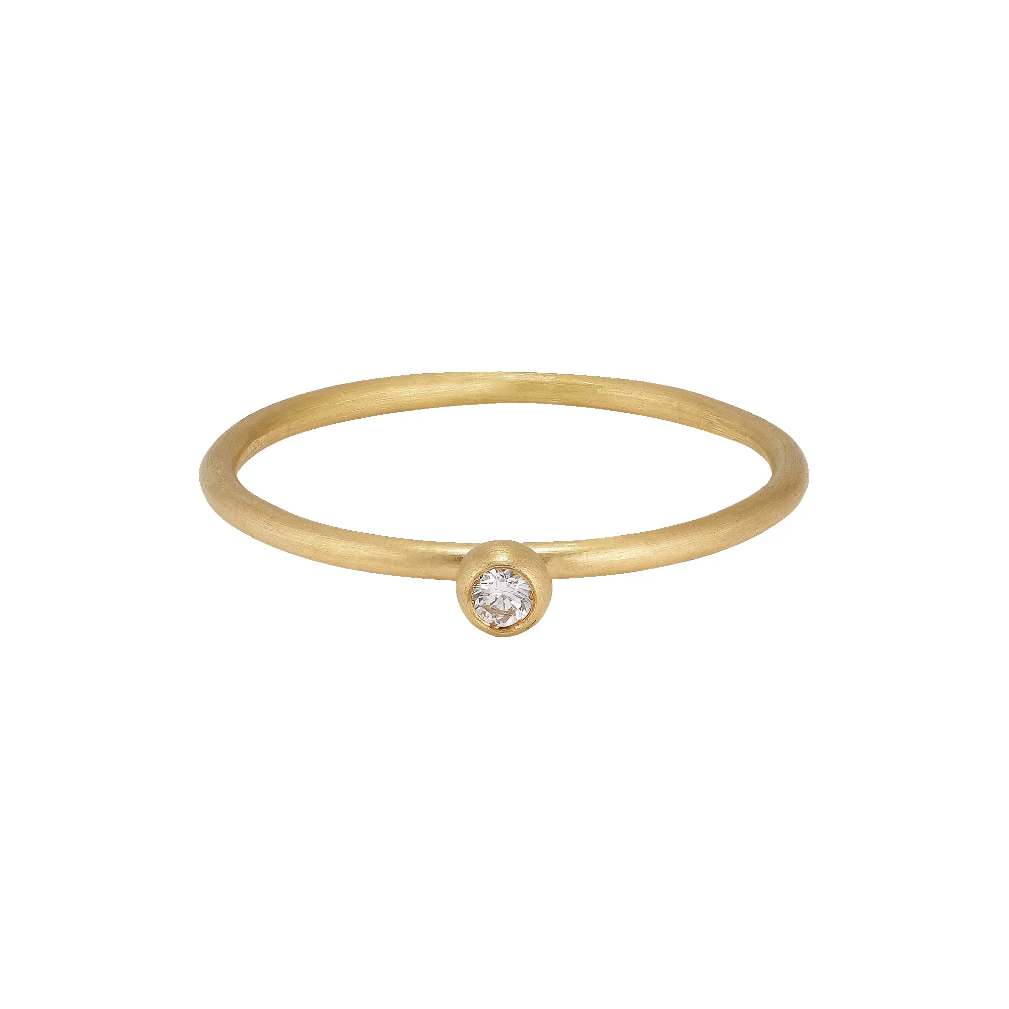 Prinsessering med kuglefatning 0,03 ct sold by Jane Koenig