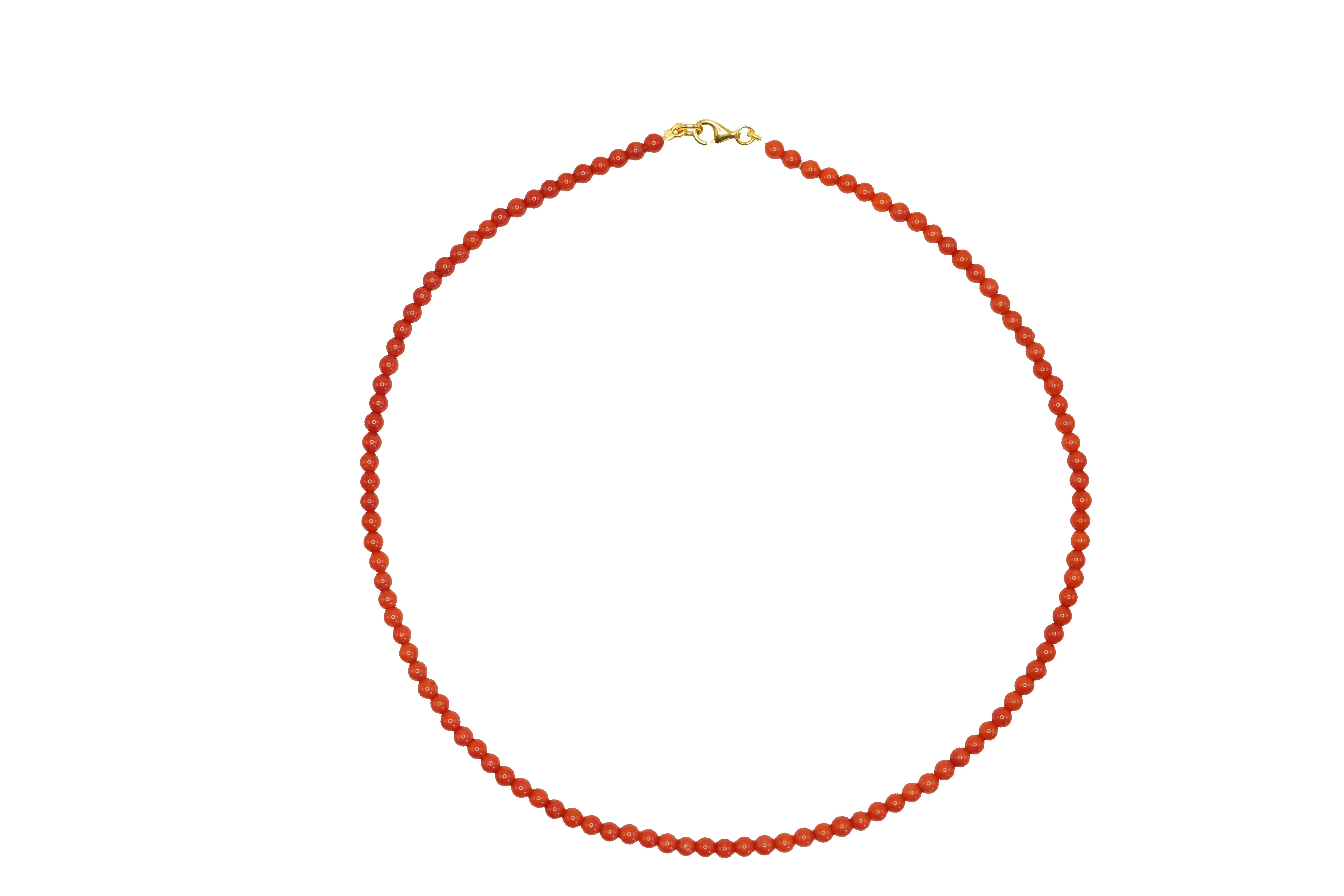Bead necklace Coral sold by Jane Koenig