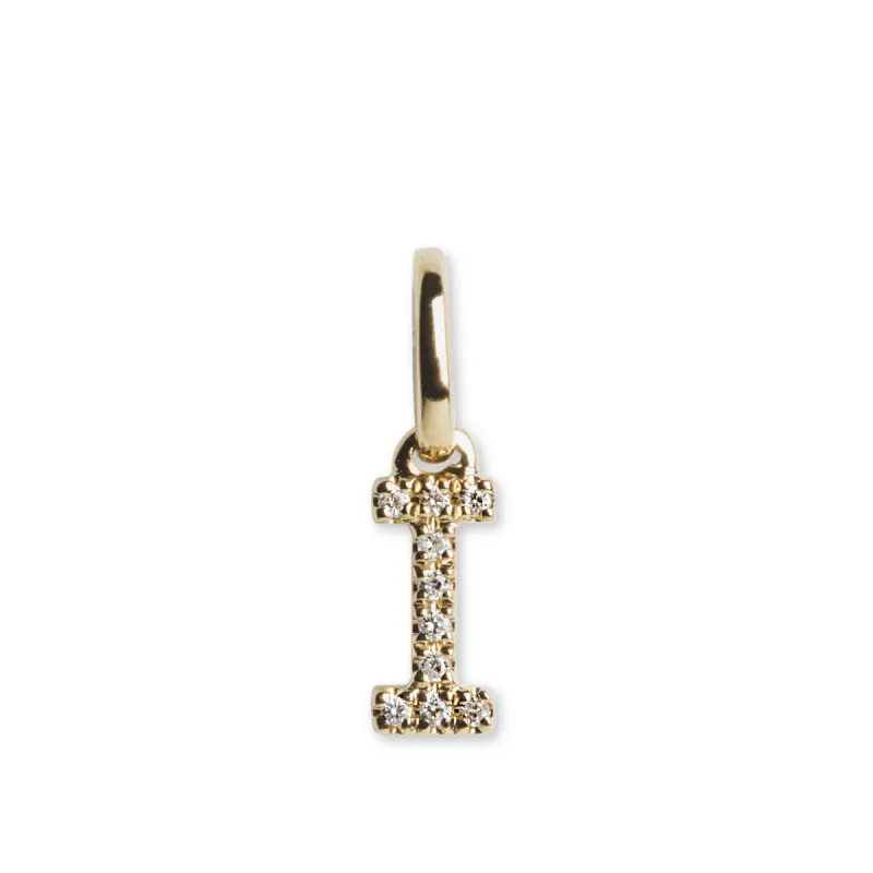 Letter Pendant with Diamonds sold by Jane Koenig