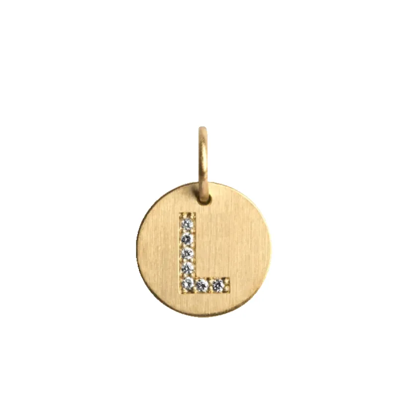 Lovetag Pendant with Diamonds L sold by Jane Koenig