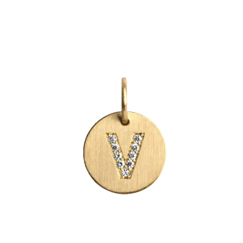 Lovetag Pendant with Diamonds V sold by Jane Koenig
