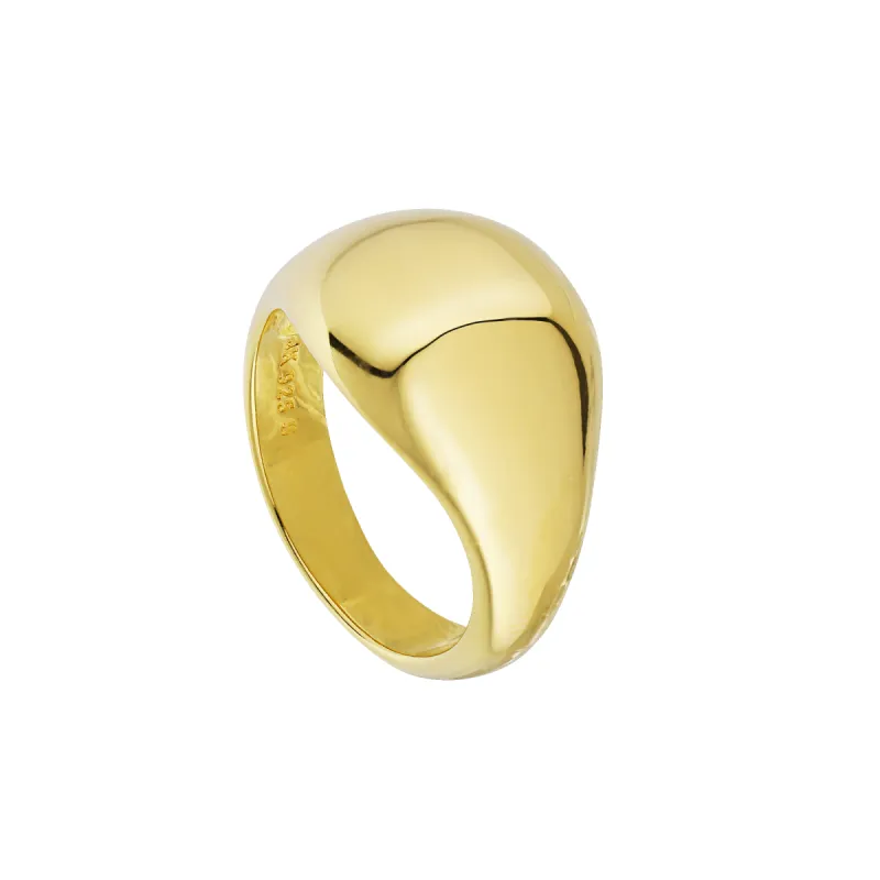 Atomic Dome Signet Ring sold by Jane Koenig