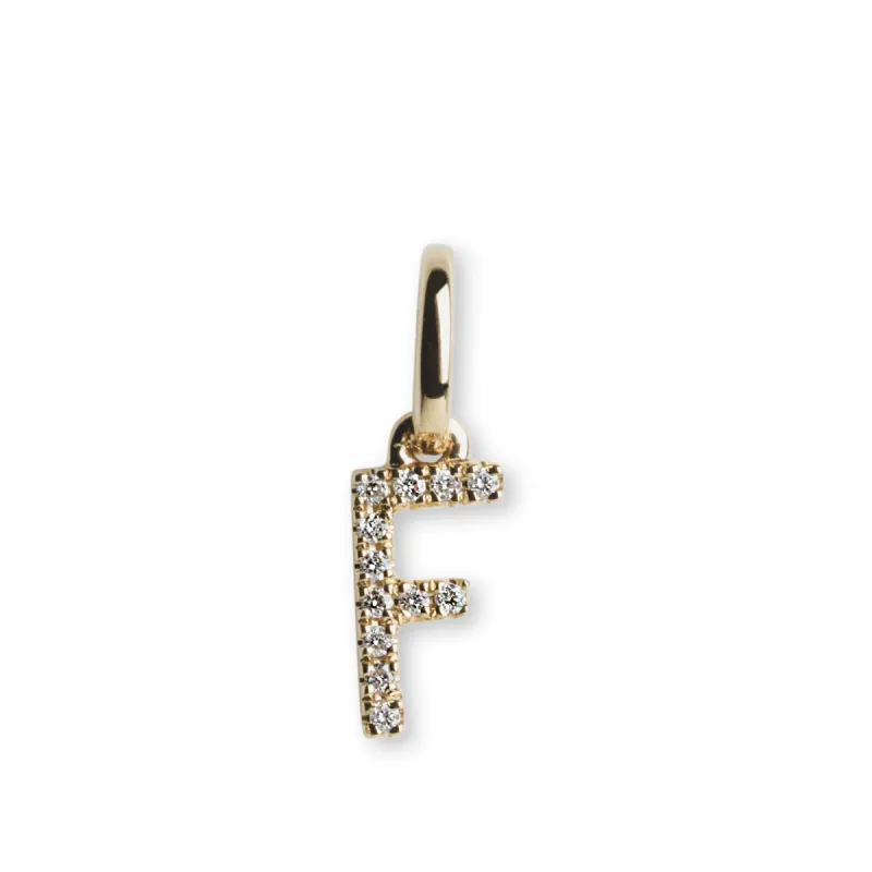 Letter Pendant with Diamonds sold by Jane Koenig