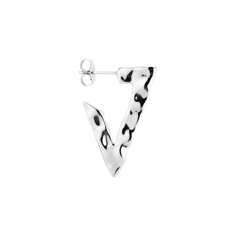 Bruised Triangle Hoop sold by Jane Koenig