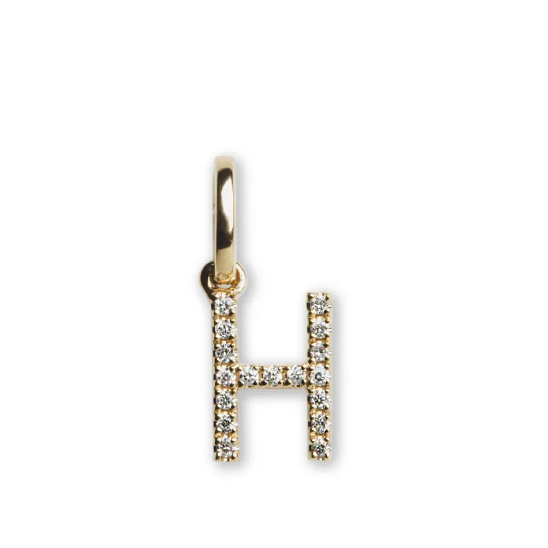 Letter Pendant with Diamonds sold by Jane Koenig