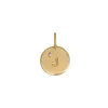 Black String Necklace w. gold-plated Lovetag sold by Jane Koenig