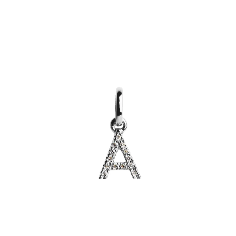 Letter Pendant with Diamonds sold by Jane Koenig