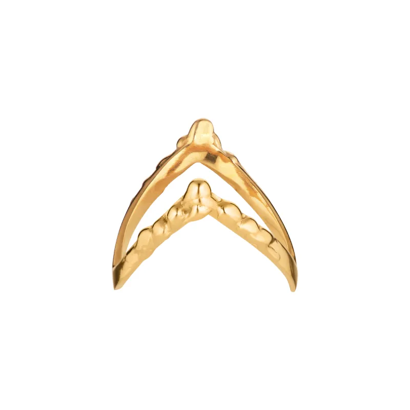 Drippy V-Ring sold by Jane Koenig