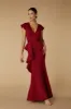 Avery Ruffle Frill V Neck Scuba Maxi Dress sold by Jarlo London
