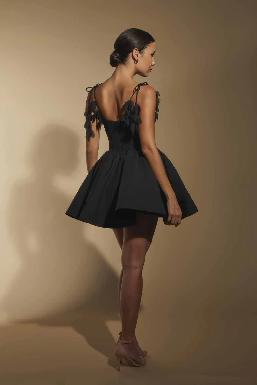 Luca Corset Mini Dress with Tie Shoulder Detail sold by Jarlo London product image thumbnail 2