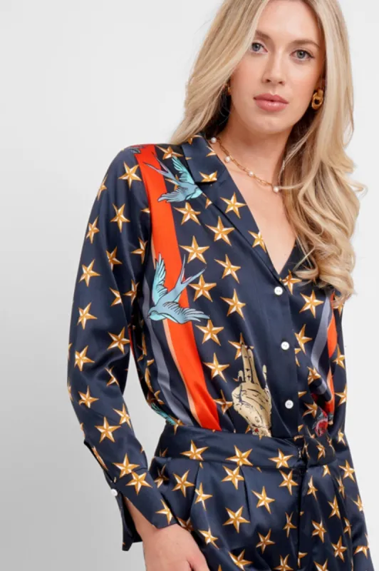 Blazer Shirt / "Sailor's Dreams" sold by Jessica Russell Flint