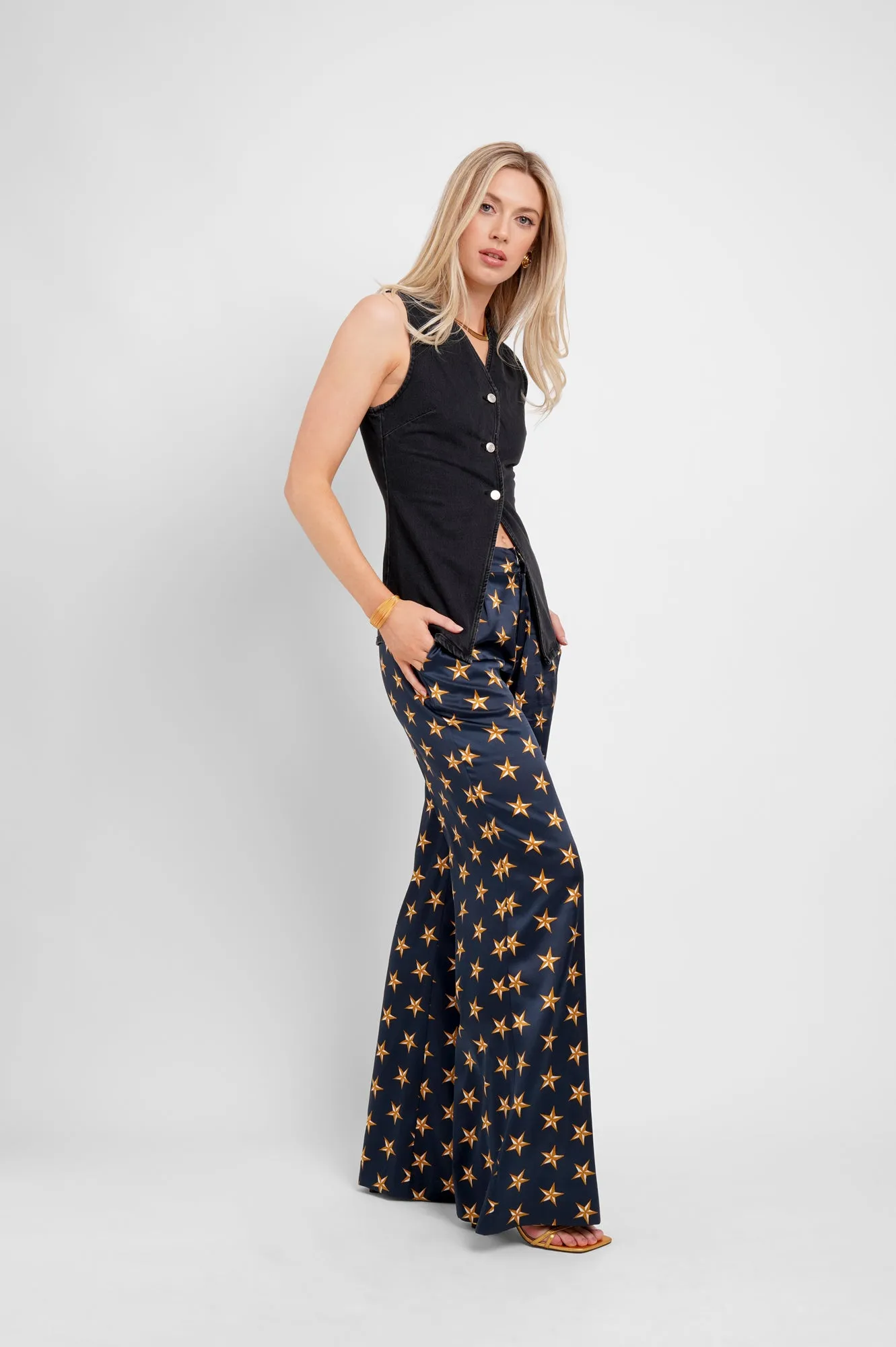 Wide Leg Trousers / "Sailor's Dreams" sold by Jessica Russell Flint product image thumbnail 5