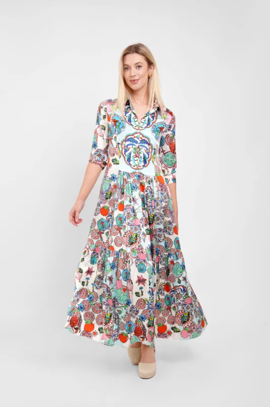 Maxi Shirt Dress / "Rock the Kasbah" sold by Jessica Russell Flint