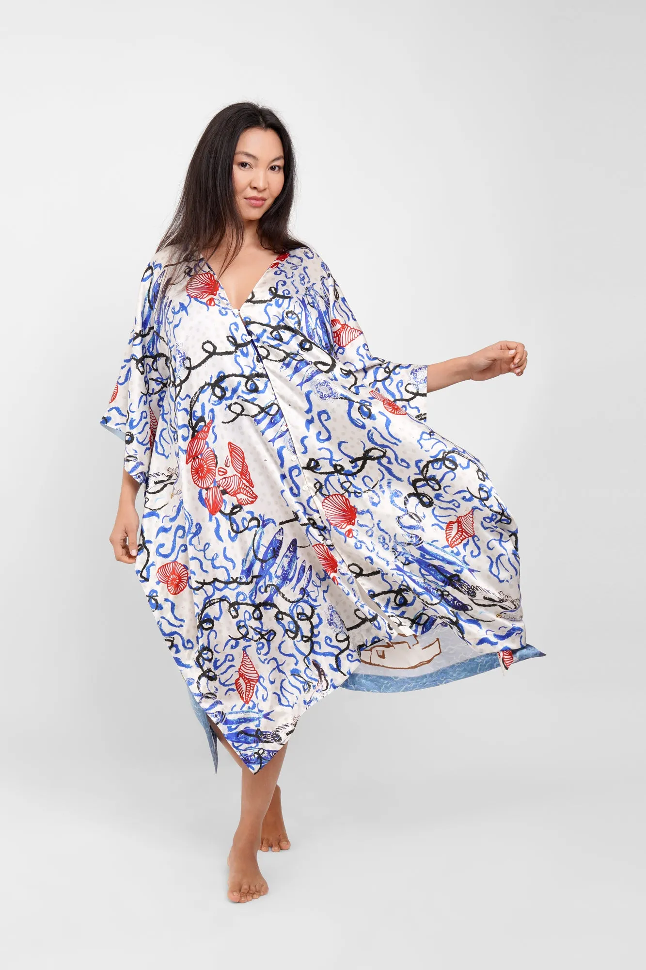 Kaftan Dress / "St Ives" sold by Jessica Russell Flint