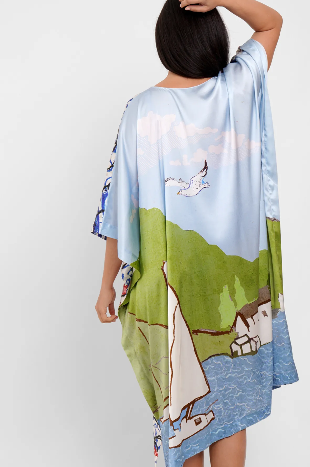 Kaftan Dress / "St Ives" sold by Jessica Russell Flint product image thumbnail 4
