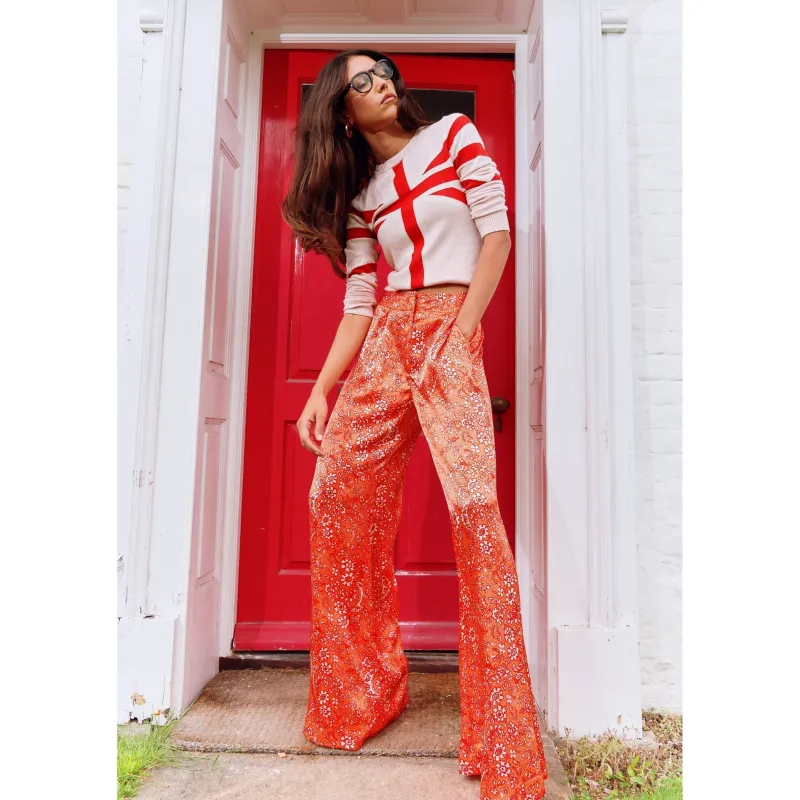 Wide Leg Trousers / "Arabea" sold by Jessica Russell Flint