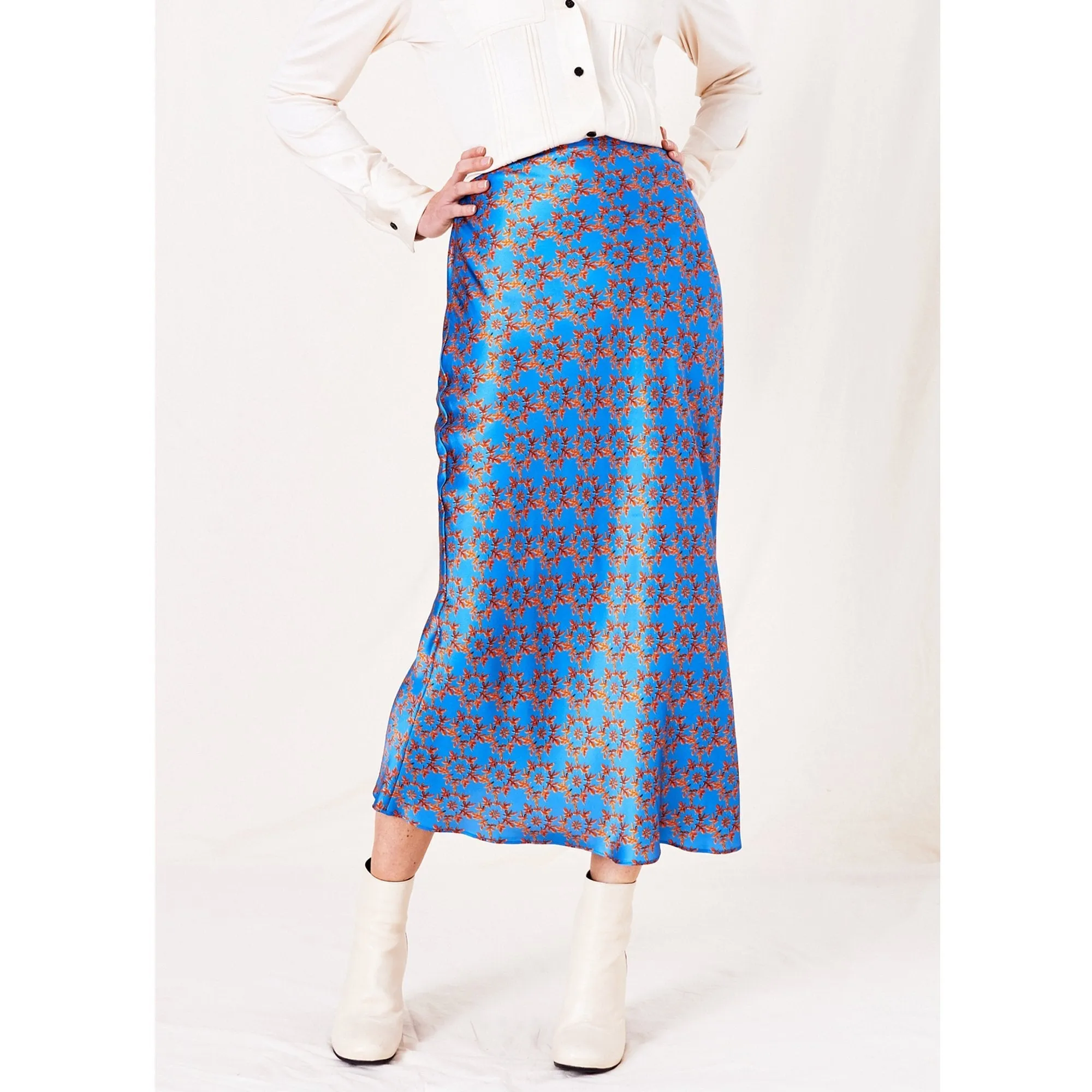 Bias Cut Skirt / "Tavia" sold by Jessica Russell Flint product image thumbnail 5