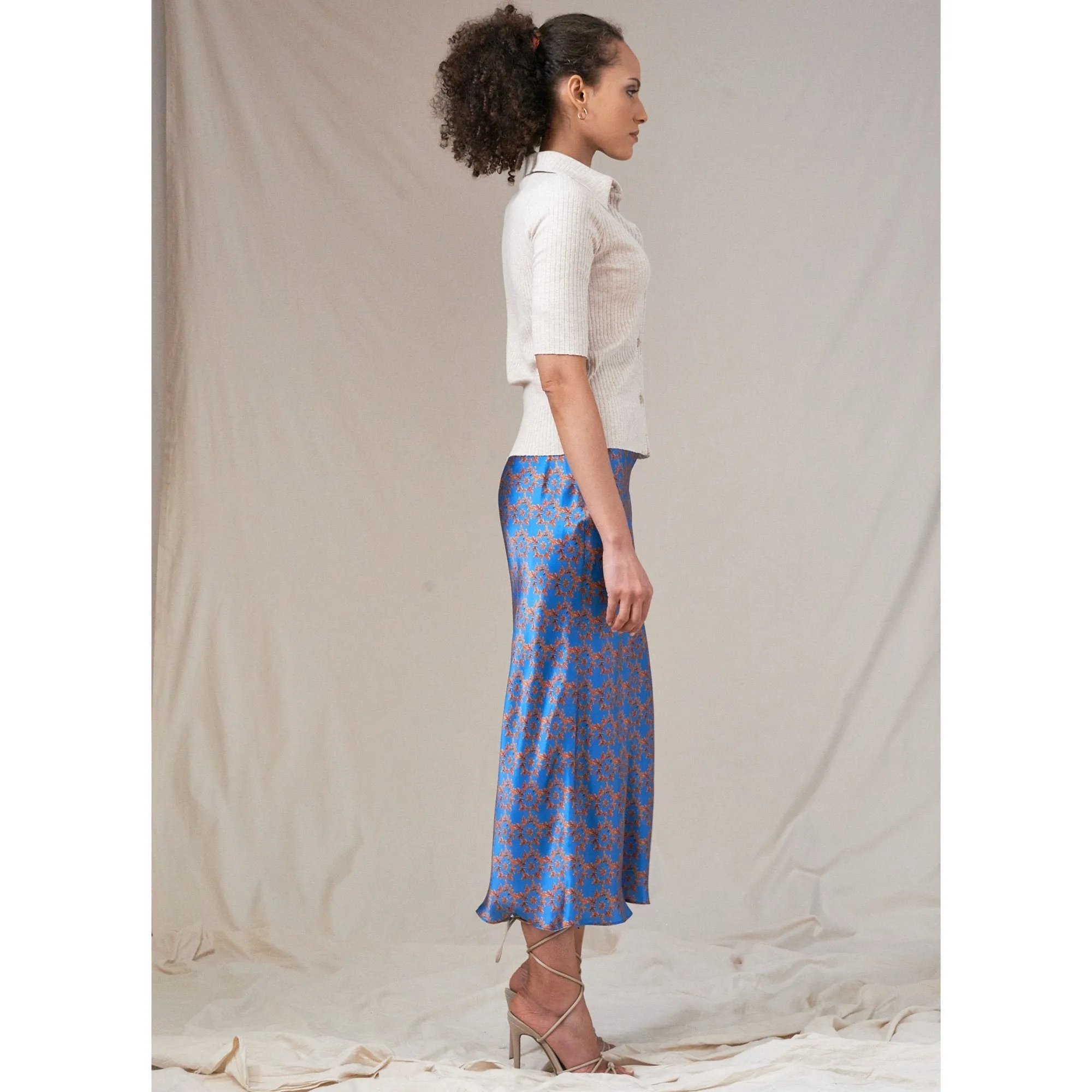 Bias Cut Skirt / "Tavia" sold by Jessica Russell Flint product image thumbnail 4