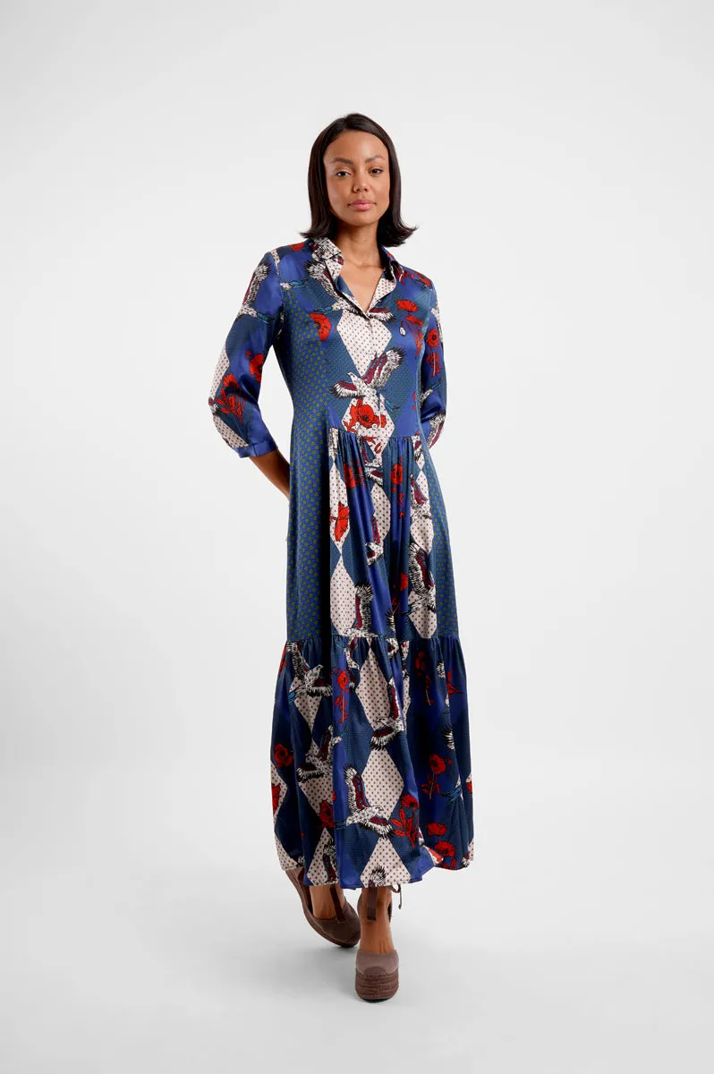 Maxi Shirt Dress / "Eagle Fields" sold by Jessica Russell Flint product image thumbnail 2