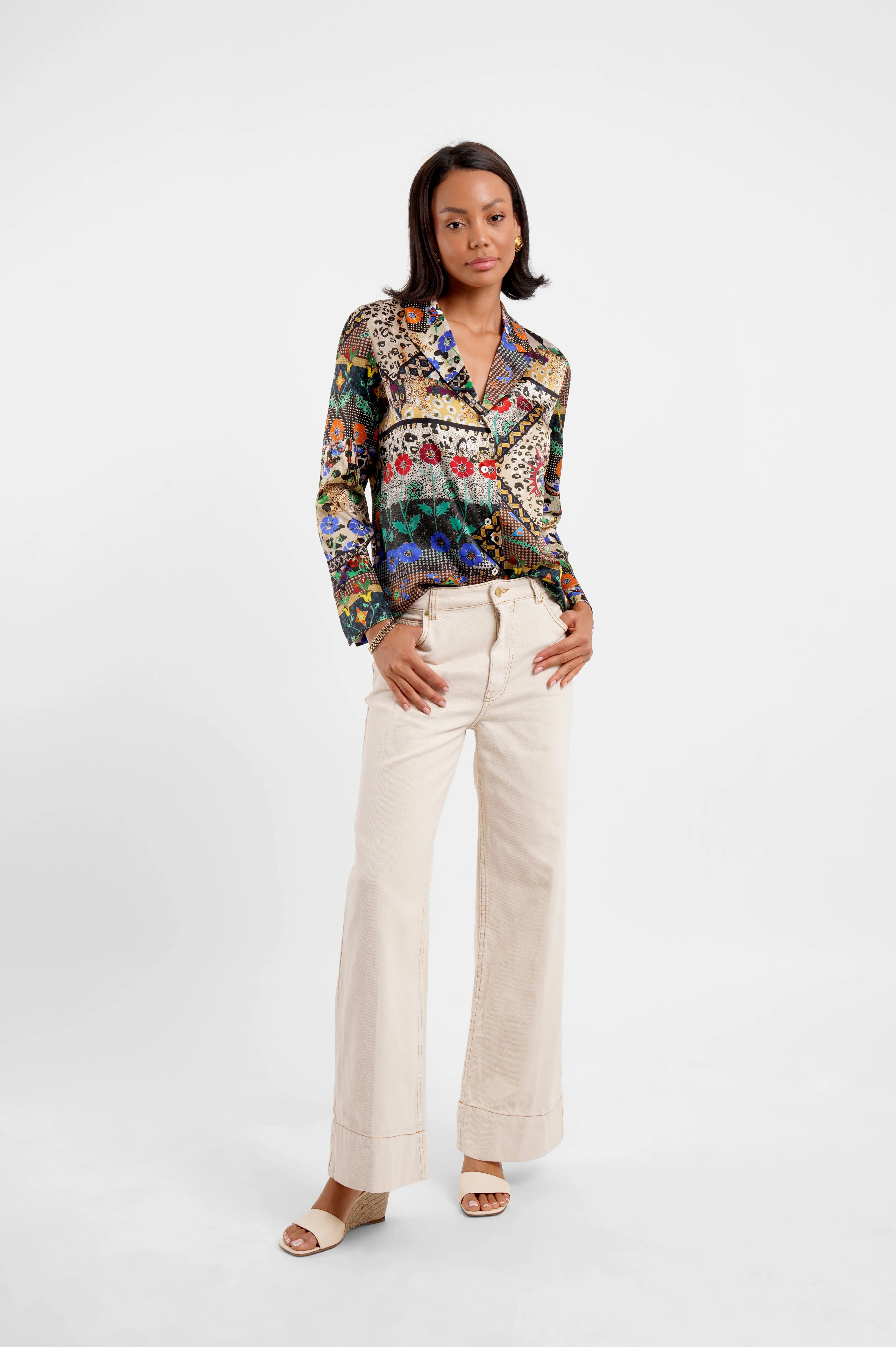 Blazer Shirt / "Animal Folk Story" sold by Jessica Russell Flint product image thumbnail 4