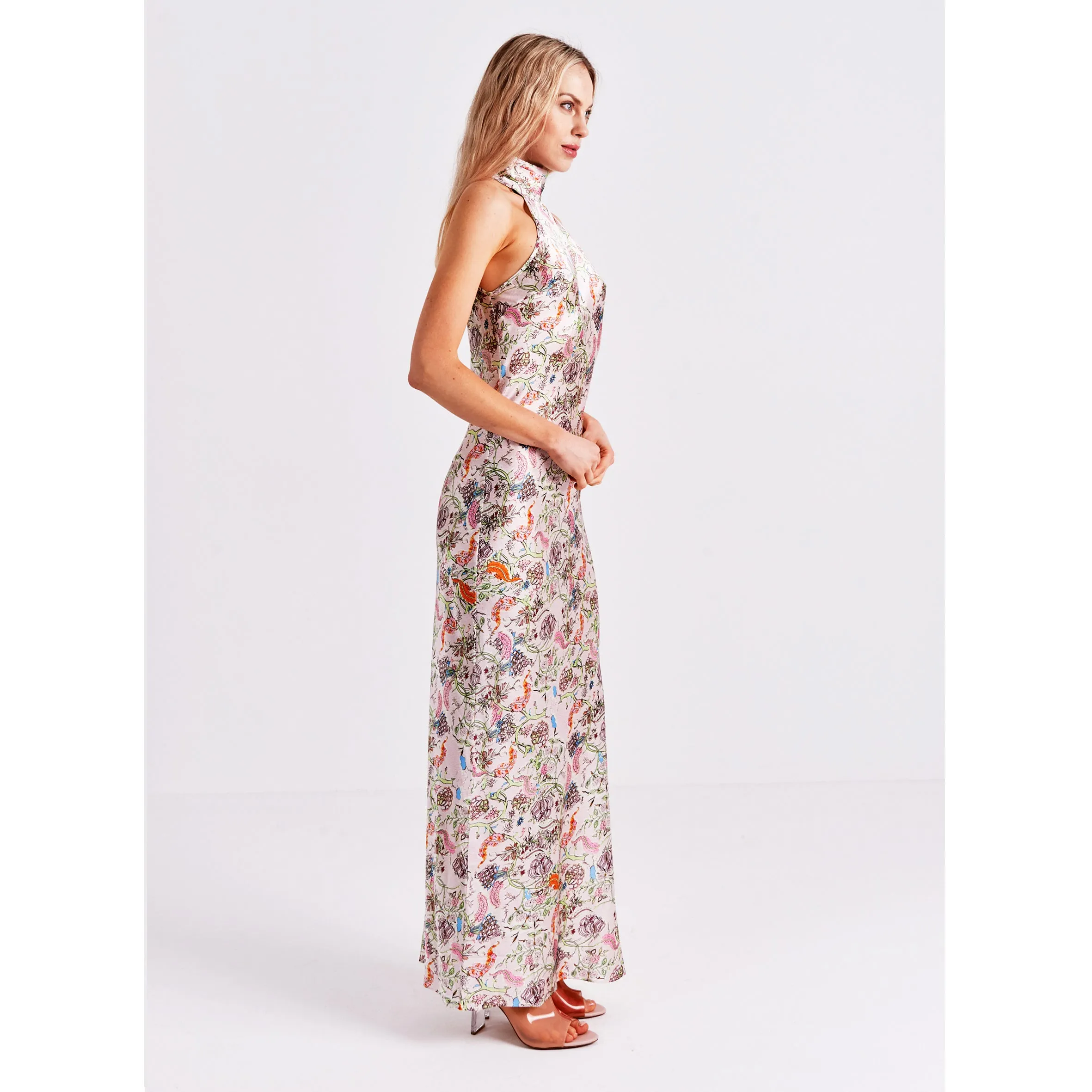 High Neck Maxi Dress / "Emiko" sold by Jessica Russell Flint product image thumbnail 3