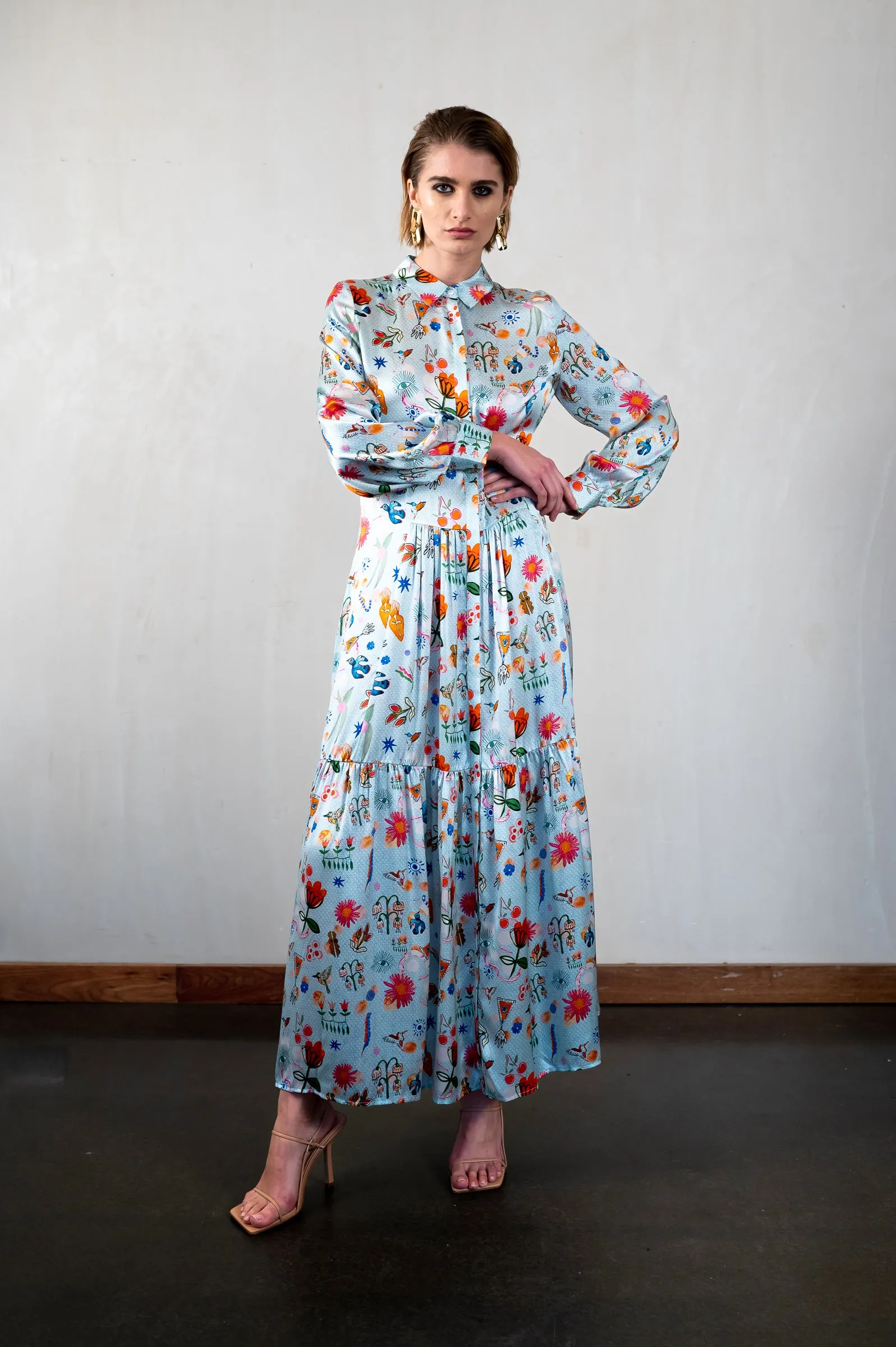 Maxi Shirt Dress / "Mia" sold by Jessica Russell Flint product image thumbnail 2