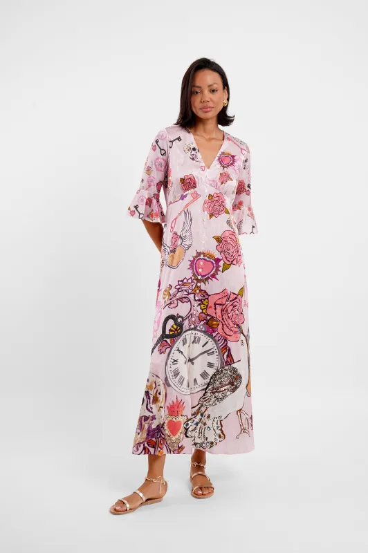 Maxi Button Down Dress / "Eternal Romance" sold by Jessica Russell Flint