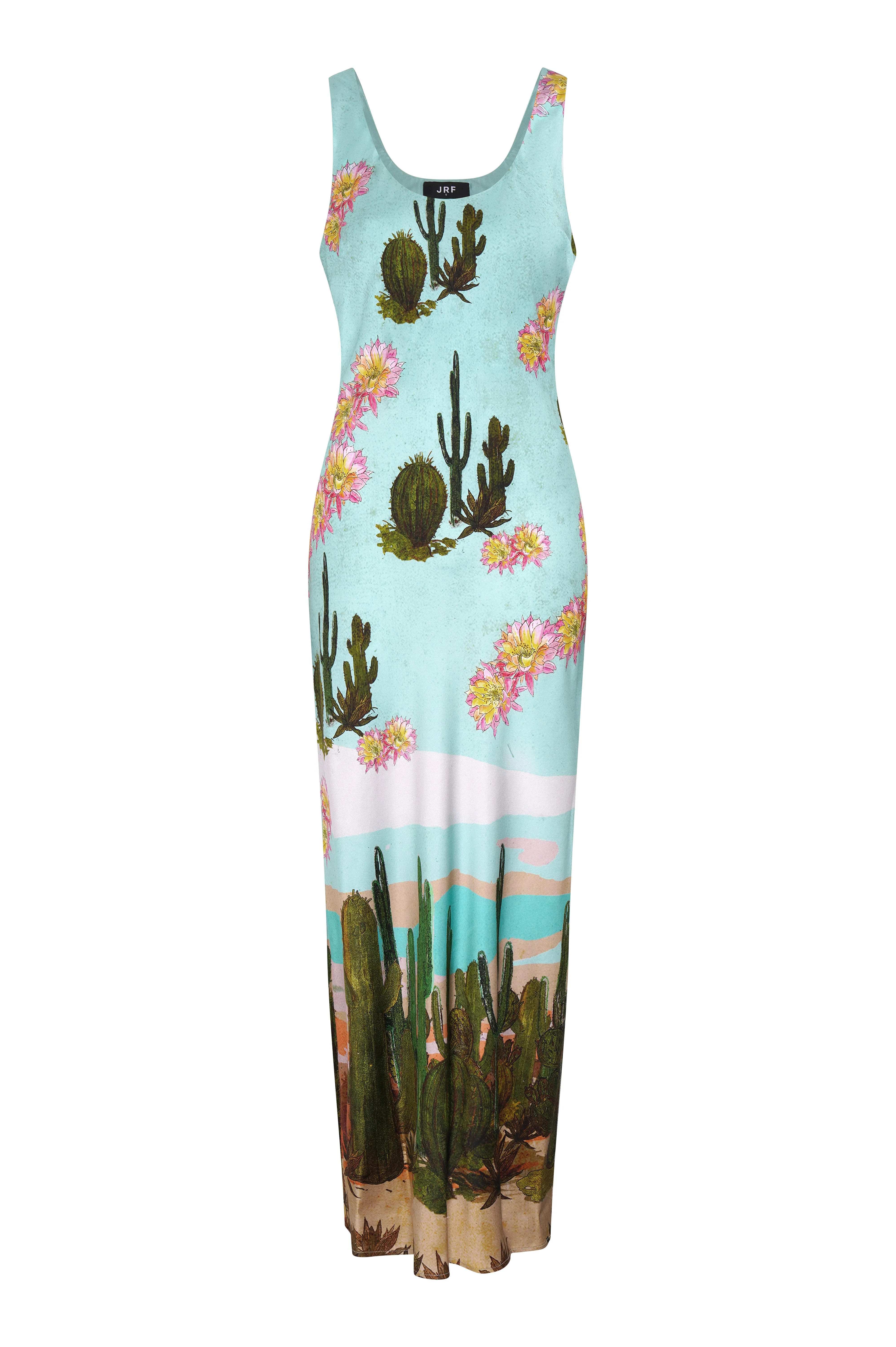 Scoop Neck Maxi Dress / “Desert Drift” sold by Jessica Russell Flint product image thumbnail 4