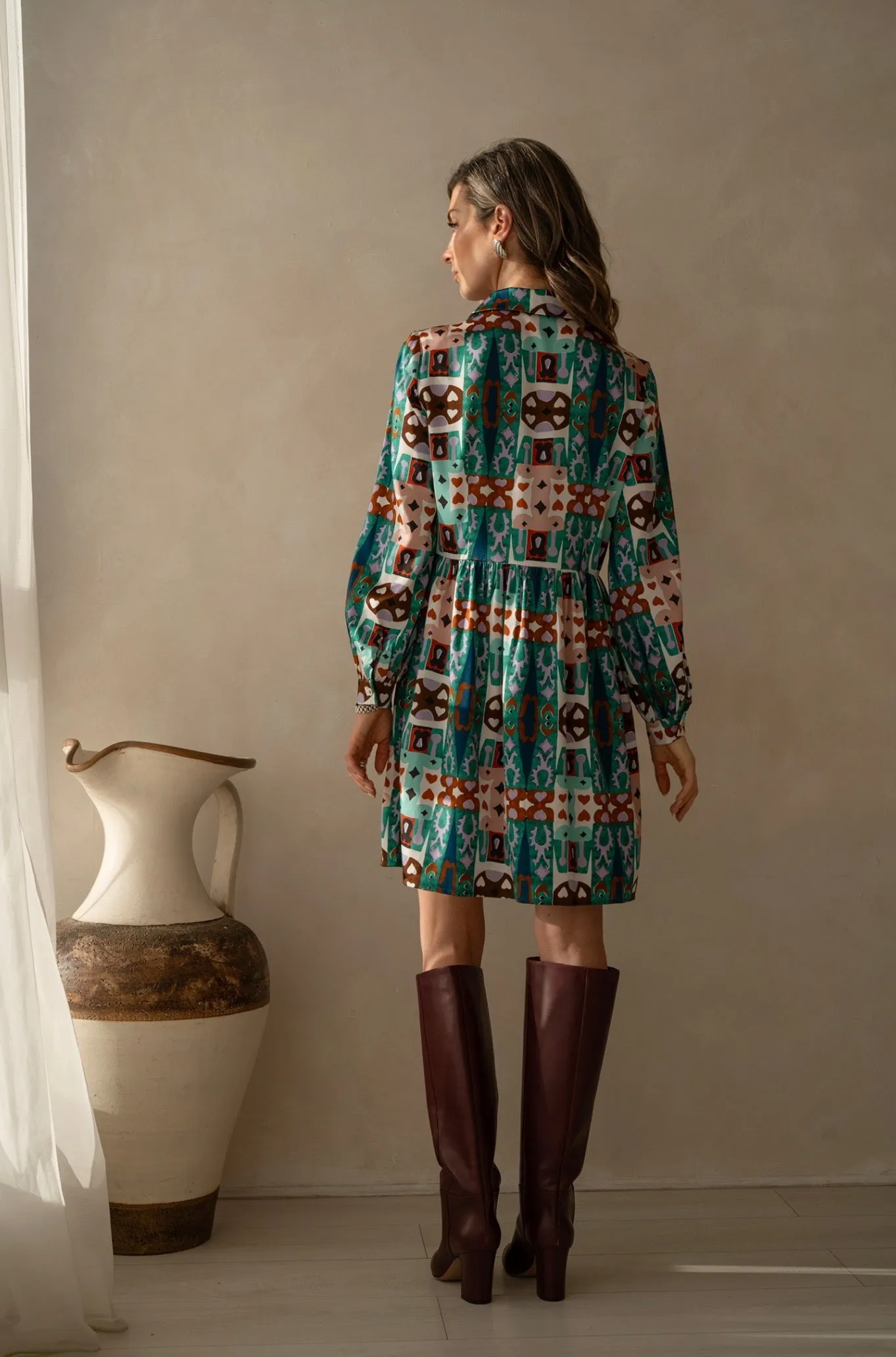Short Shirt Dress / “Cavalier’s Tale” - PRE-ORDER sold by Jessica Russell Flint product image thumbnail 3