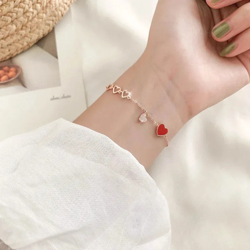 Abriana Elegant Multi-Shaped Bracelet sold by Jewleify