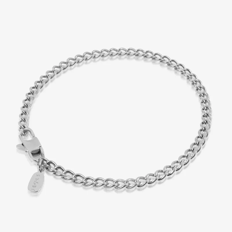 Cuban armbånd 4 mm sold by Jewls