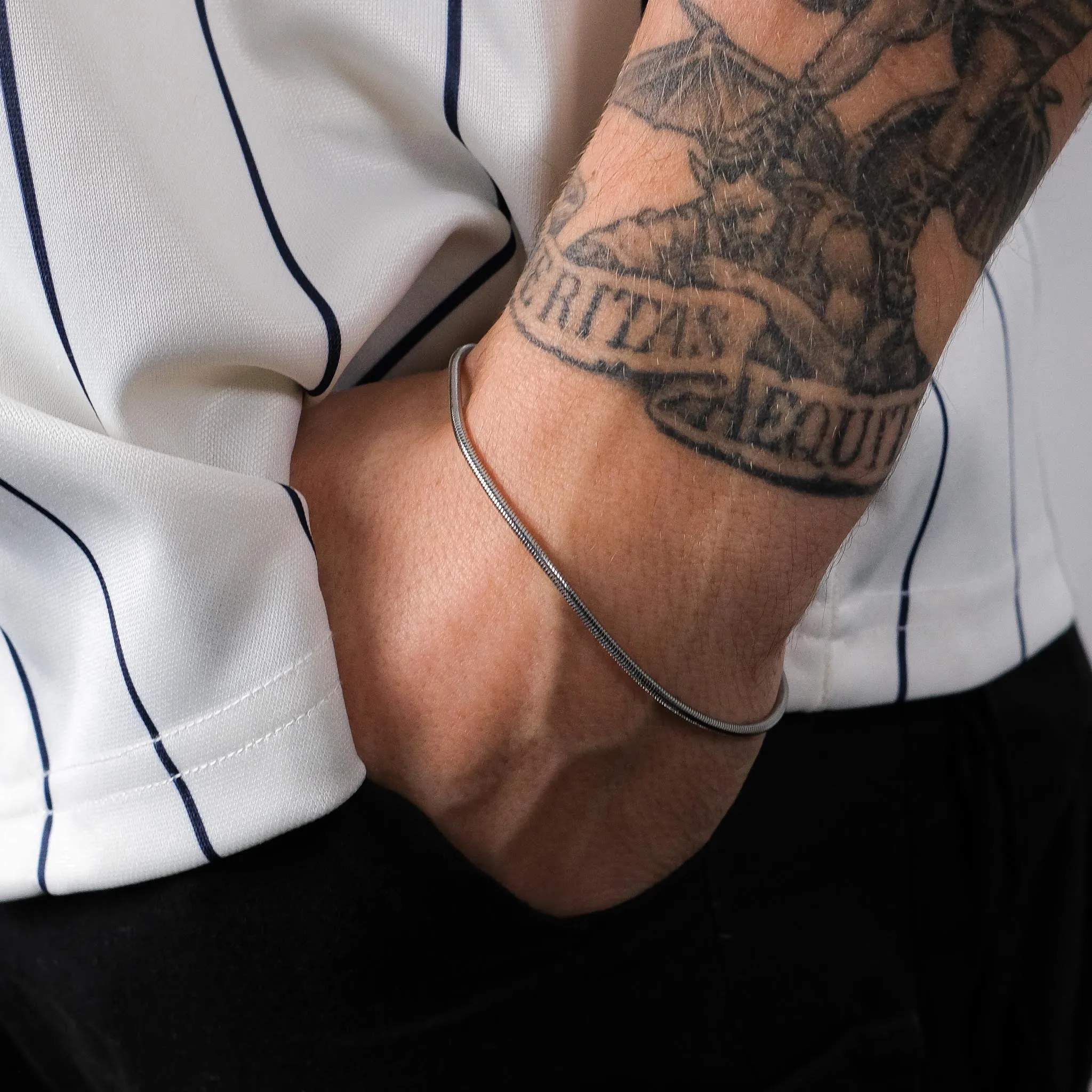 Snake armbånd 3 mm sold by Jewls product image thumbnail 2