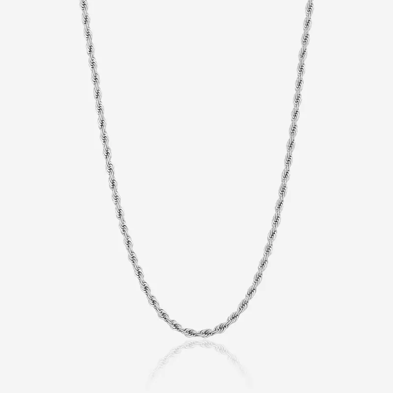 Rope halskæde 3 mm sold by Jewls