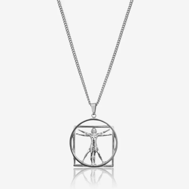 Vitruvian Man halskæde sold by Jewls