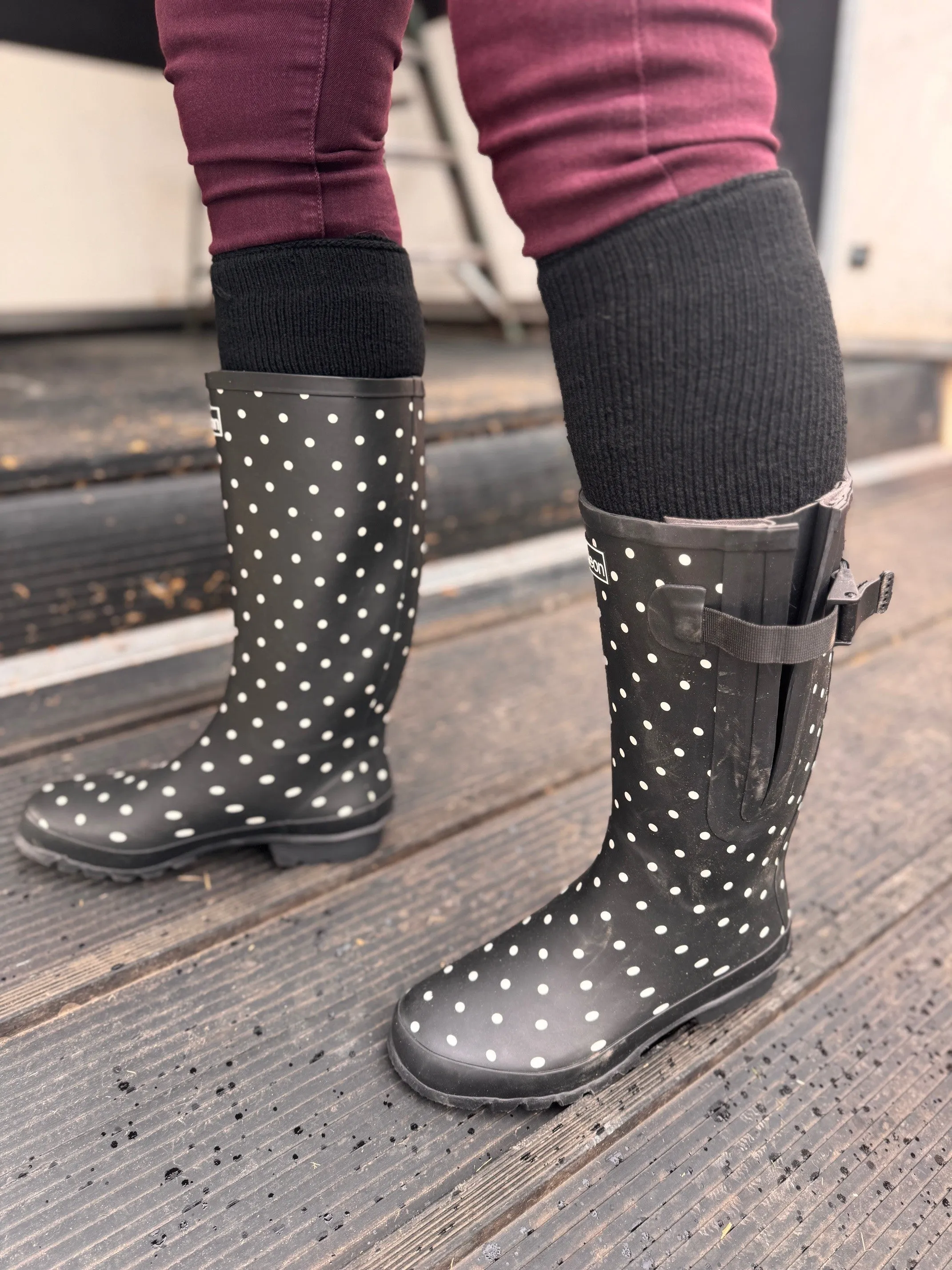 Premium Thermal Heat Boot Socks - Stretch to Fit 53cm Calf sold by Jileon product image thumbnail 3