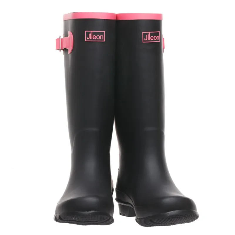 Wide Calf Wellies for Women - Up to 46cm Calf - Wide in Foot and Ankle sold by Jileon