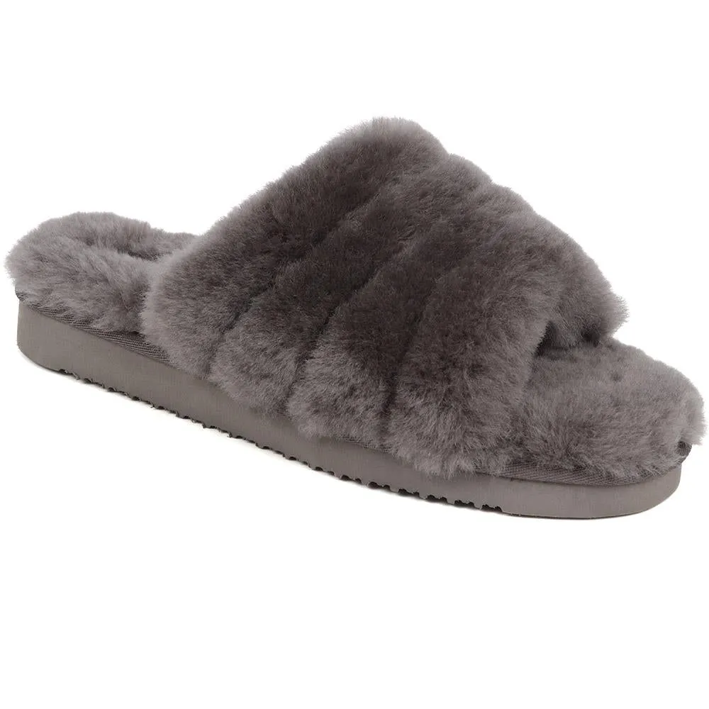 Falonda Faux-Fur Slippers - FALONDA / 326 074 sold by Jones Bootmaker product image thumbnail 2