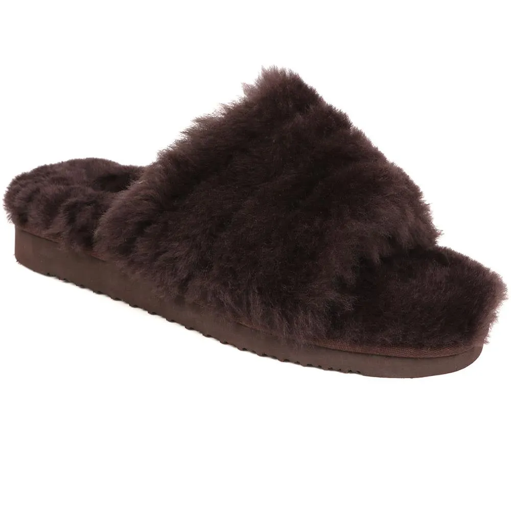 Falonda Faux-Fur Slippers - FALONDA / 326 074 sold by Jones Bootmaker product image thumbnail 4