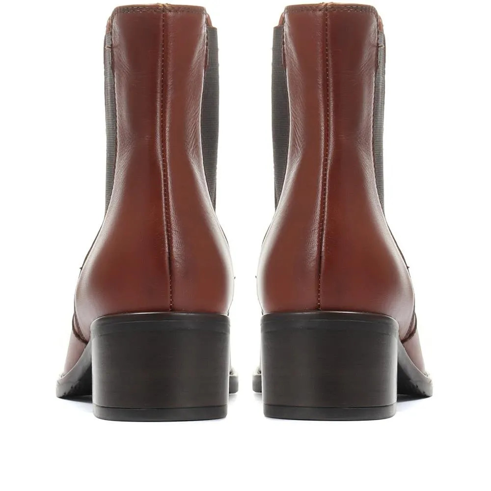 Leather Chelsea Ankle Boot - CARM30508 / 316 601 sold by Jones Bootmaker product image thumbnail 4