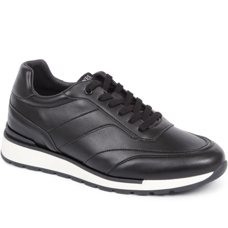 Tadcaster Apple Leather Trainers - TADCASTER / 324 012 made by Jones Bootmaker