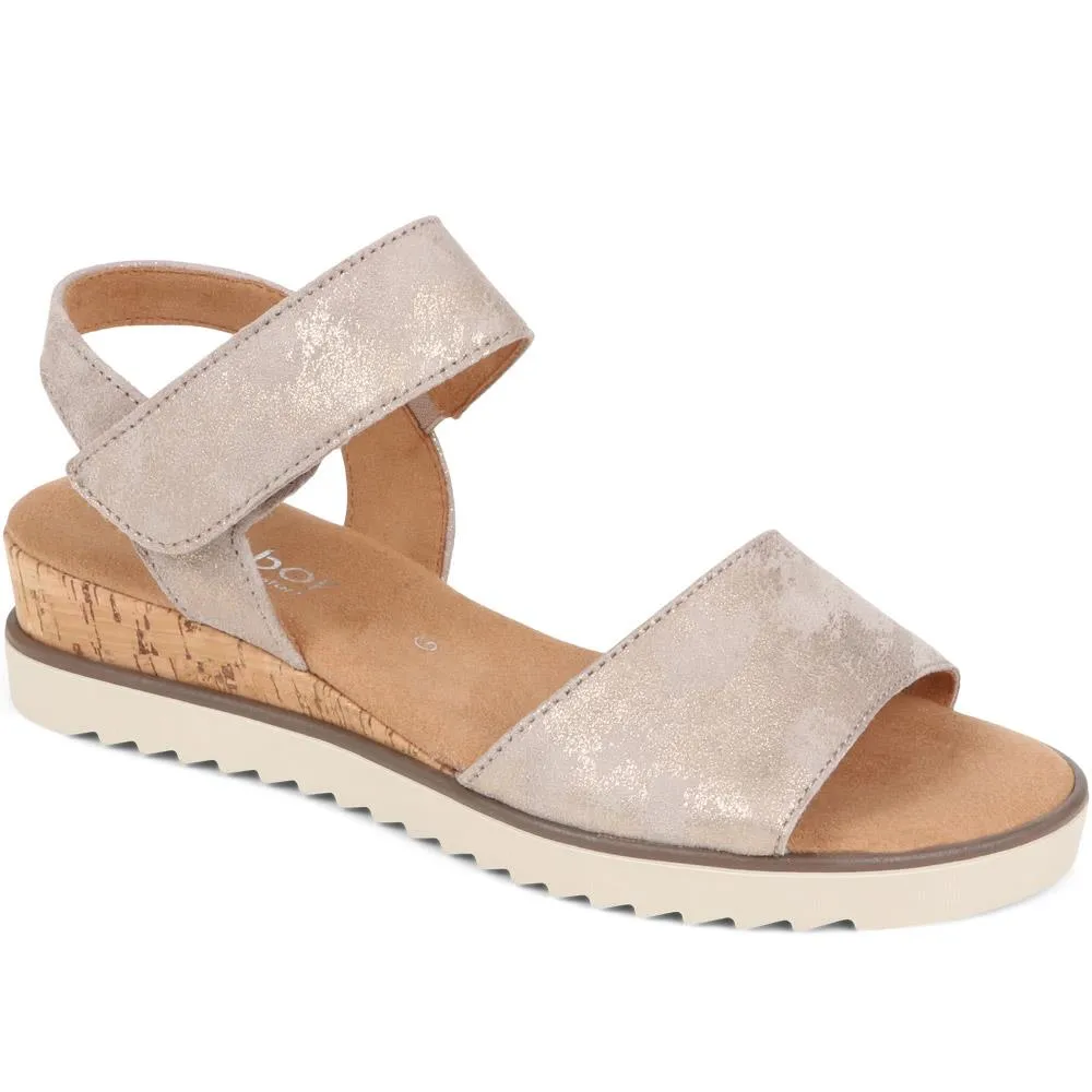 Gabor Leather Wedge Sandals - GAB35509 / 321 589 sold by Jones Bootmaker product image thumbnail 4