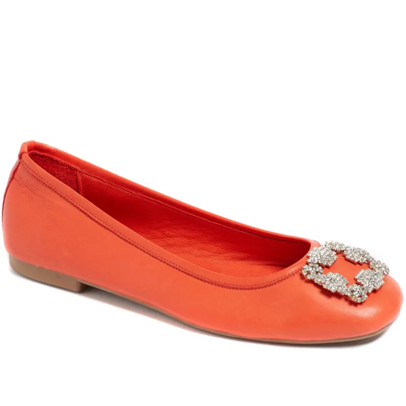 Giorgiana Embellished Ballet Pumps - GIORGIANA / 323 918 sold by Jones Bootmaker