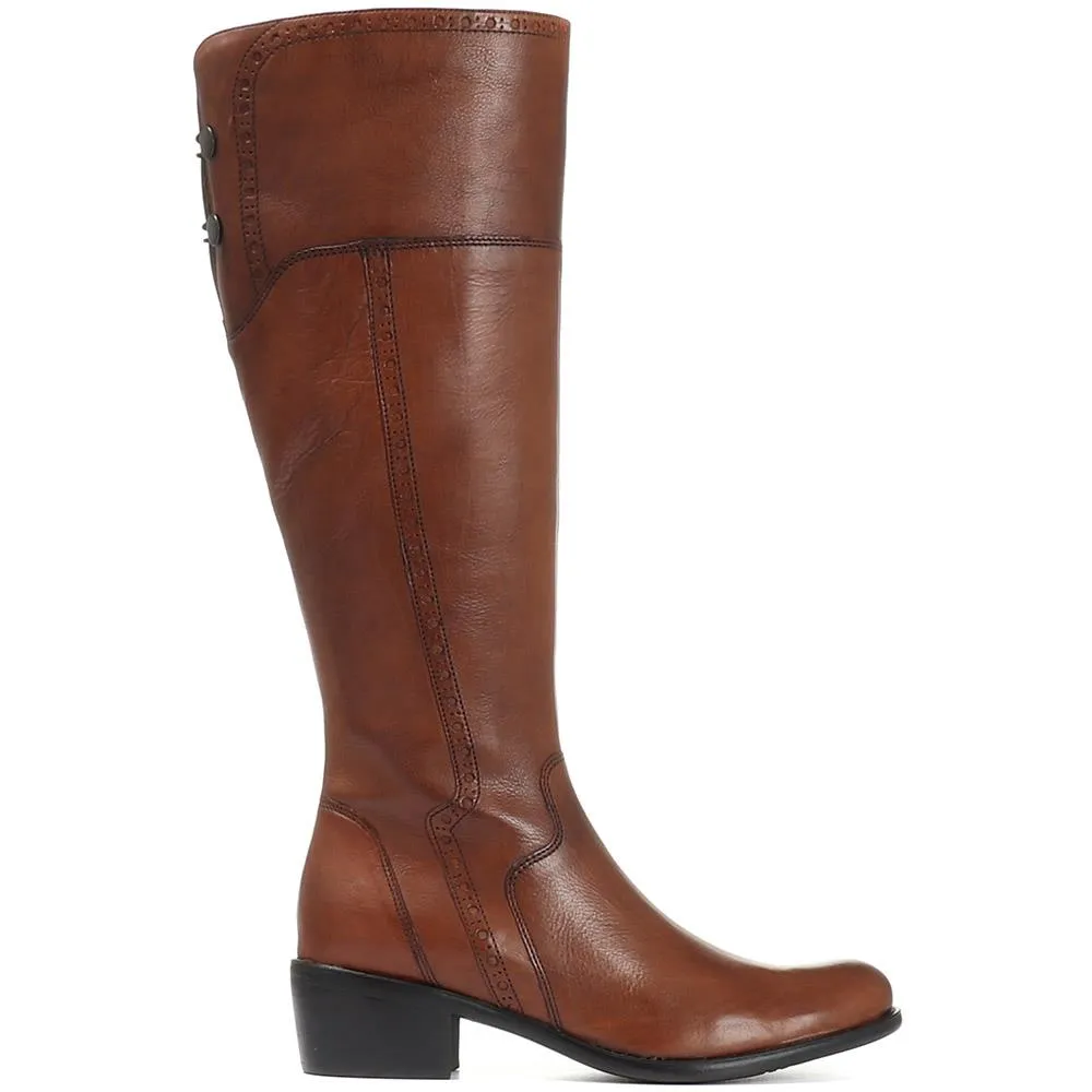 Leather Knee High Boot - CARM28503 / 313 427 sold by Jones Bootmaker product image thumbnail 4