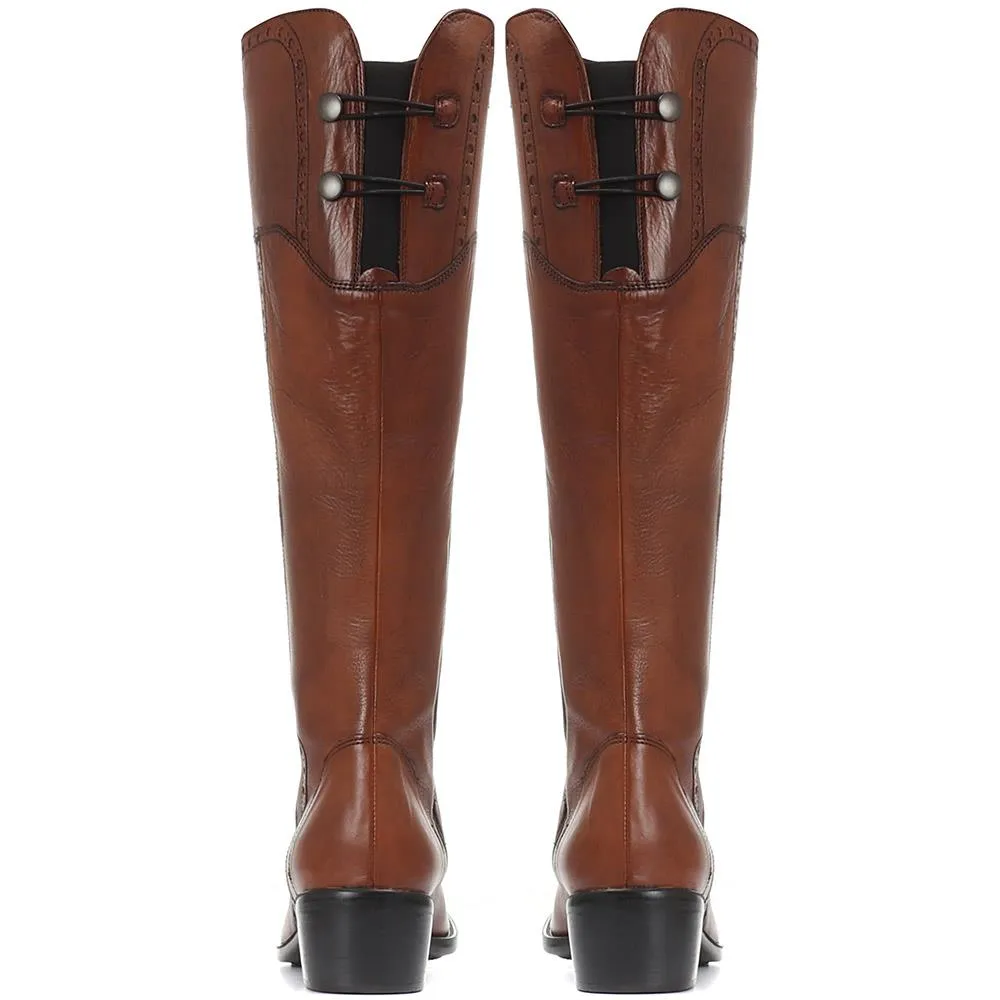 Leather Knee High Boot - CARM28503 / 313 427 sold by Jones Bootmaker product image thumbnail 5