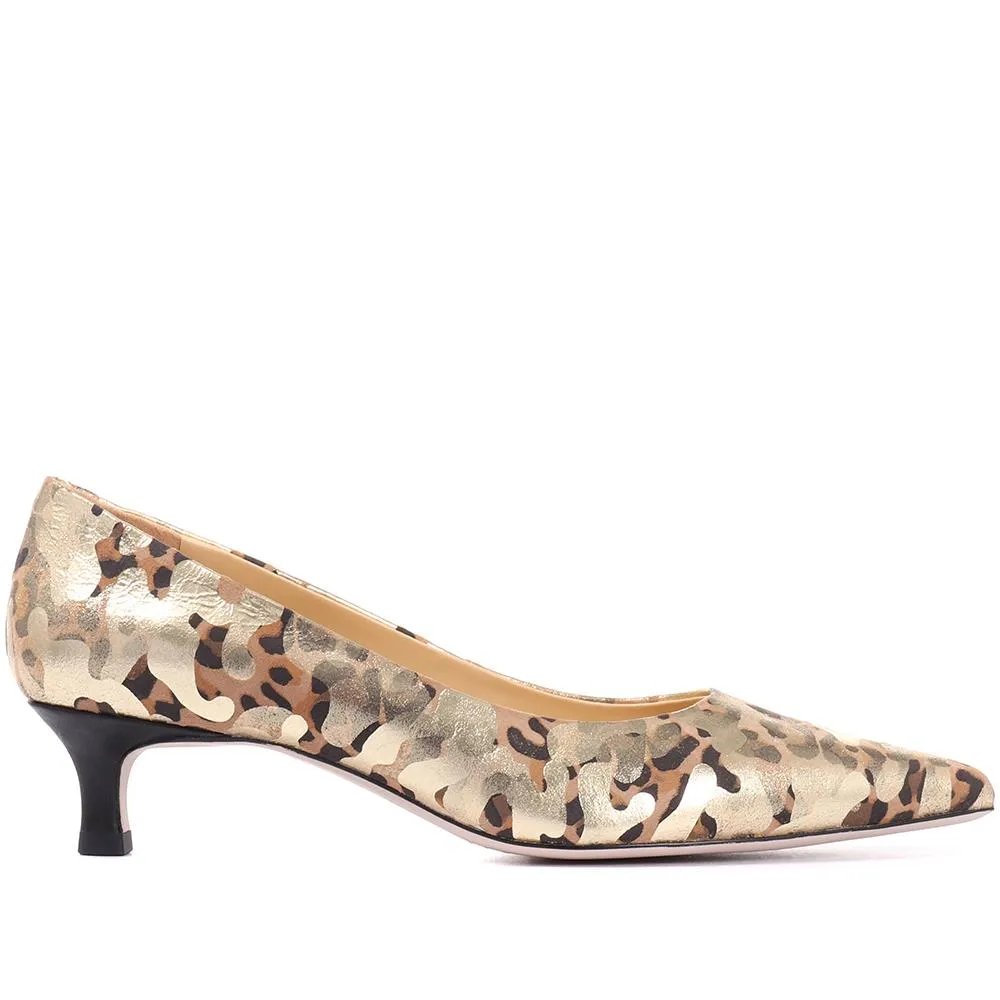 Leather Courts with Kitten Heel - YAXIA29504 / 315 729 sold by Jones Bootmaker product image thumbnail 5